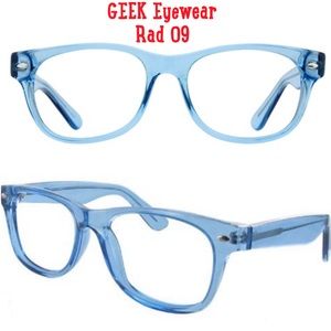 GEEK Eyewear Pale Blue Frames 54-17-145